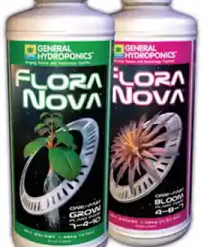 Удобрения GHE FloraNova Bloom и Grow